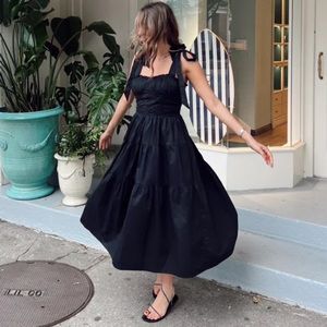 Black Midi Dress